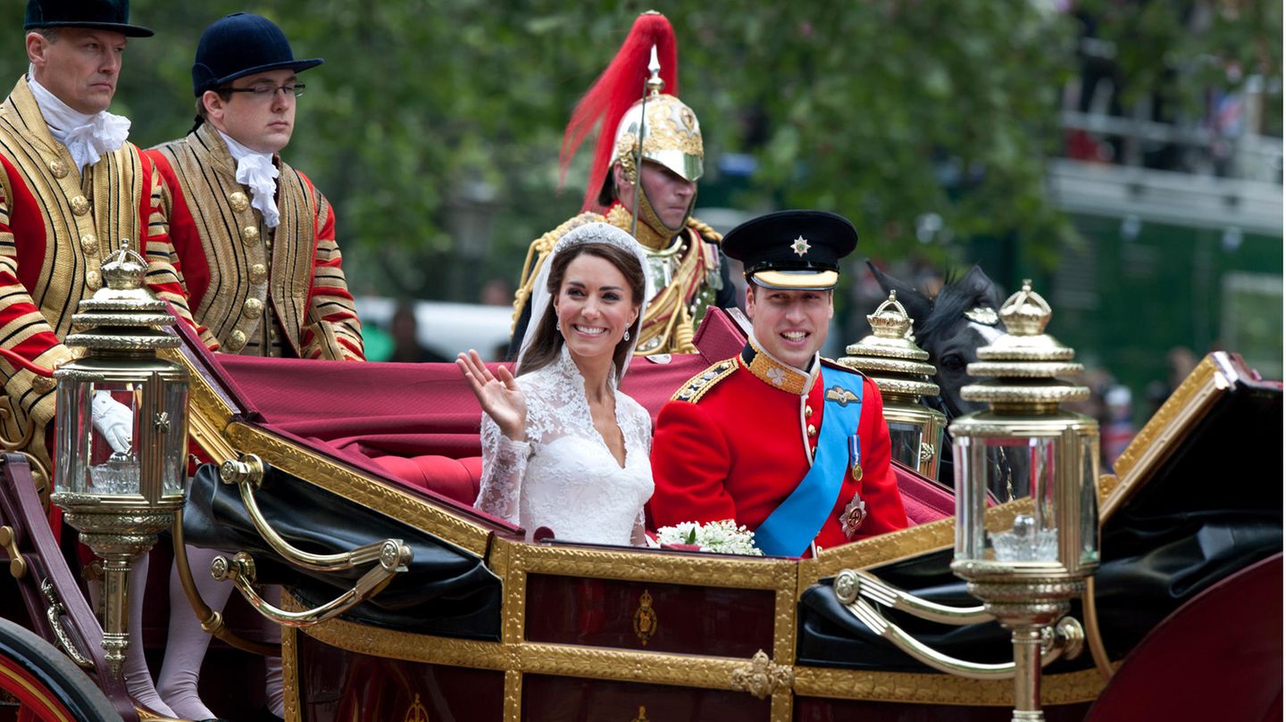 Prinz William Herzogin Catherine Traumhochzeit In England Galade