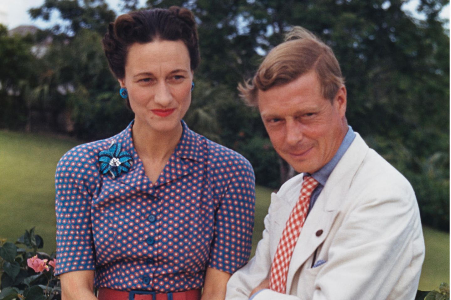 Der Herzog und die Herzogin von Windsor, auch bekannt als Wallis Simpson und Prinz Edward, der ehemalige König Edward VIII.