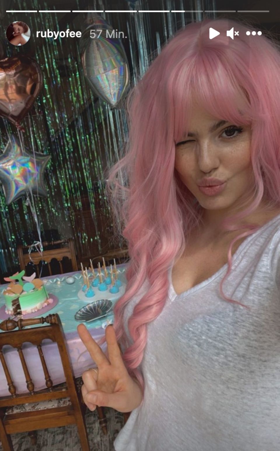 Nina Bott: Ruby O.Fee bei Gretas Geburtstagsparty Ruby O.Fee bei Gretas Geburtstagsparty