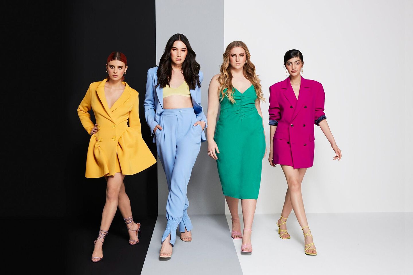 Romina, Alex, Dascha und Soulin kämpfen um den Titel "Germany's Next Topmodel"