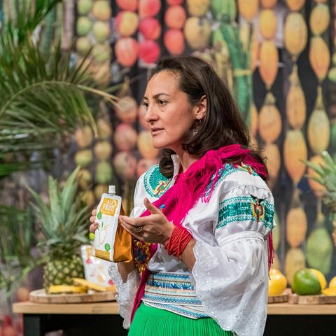 "Hilli Fruits"-Gründerin Paulina Carrera bei "Die Höhle der Löwen" (auf VOX und TVNOW)