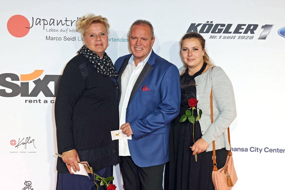 Silvia Wollny, Harald Eisenbast und Sarafina Wollny (v.l.n.r.)