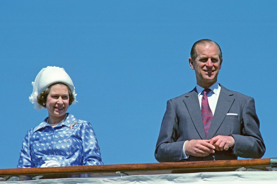 Royals: Queen Elizabeth und Prinz Philip 1979 auf der Britannia. Queen Elizabeth und Prinz Philip 1979 auf der Britannia.
