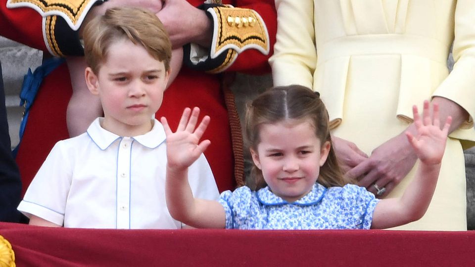 Prinz George und Prinzessin Charlotte