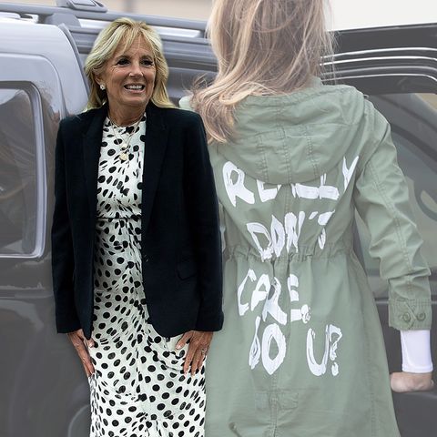 Dr. Jill Biden + Melania Trump