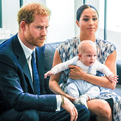 Prinz Harry, Herzogin Meghan und ihr Sohn Archie Mountbatten-Windsor