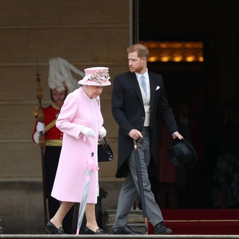 Queen Elizabeth und Prinz Harry