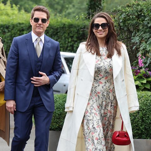 Tom Cruise und Hayley Atwell in Wimbledon.