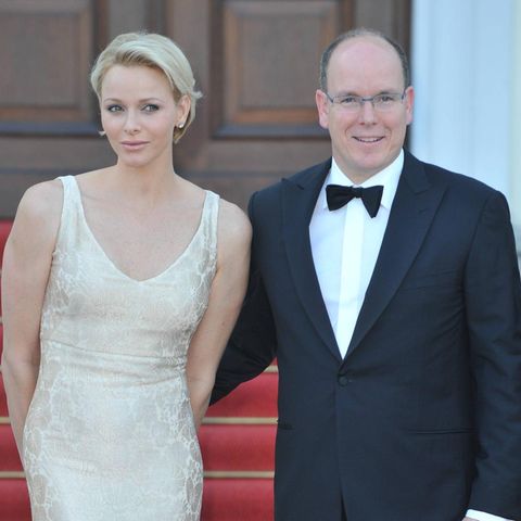 Fürstin Charlène und Fürst Albert von Monaco