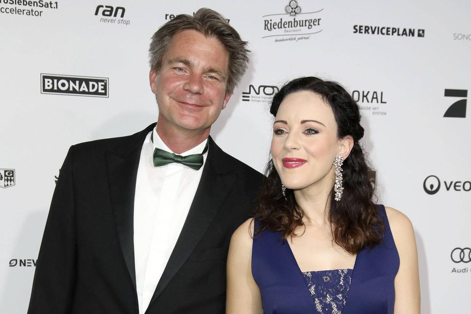 Jasmin Wagner: Jasmin Wagner mit ihrem Mann Frank Sippel bei einer Veranstaltung im Jahr 2017 Jasmin Wagner mit ihrem Mann Frank Sippel bei einer Veranstaltung im Jahr 2017