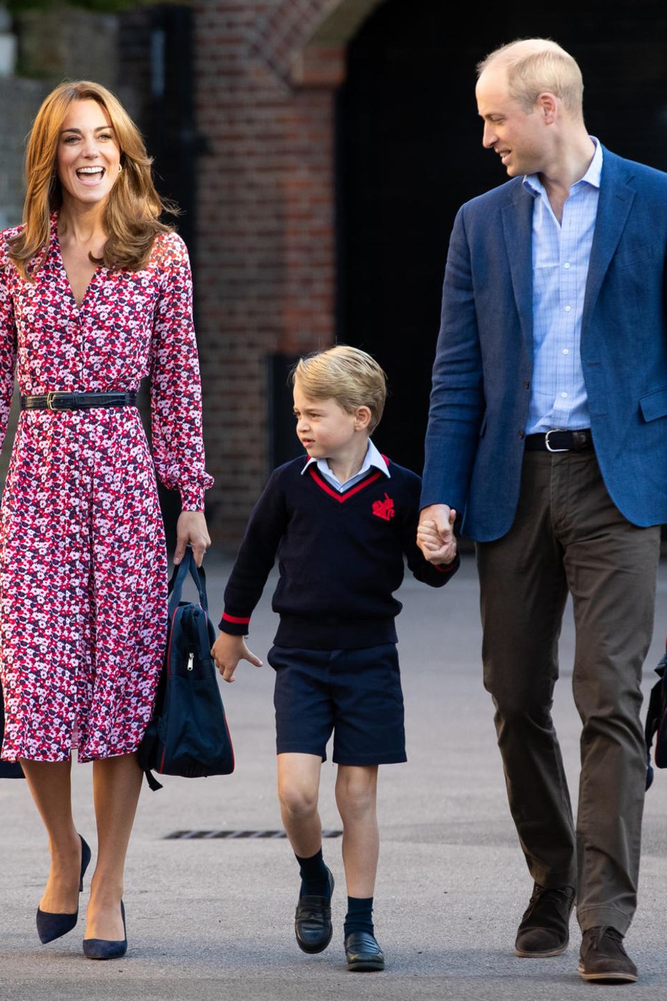 Prinz William und Herzogin Catherine mit ihren Kindern Prinz George und Prinzessin Charlotte Prinz William und Herzogin Catherine mit ihren Kindern Prinz George und Prinzessin Charlotte