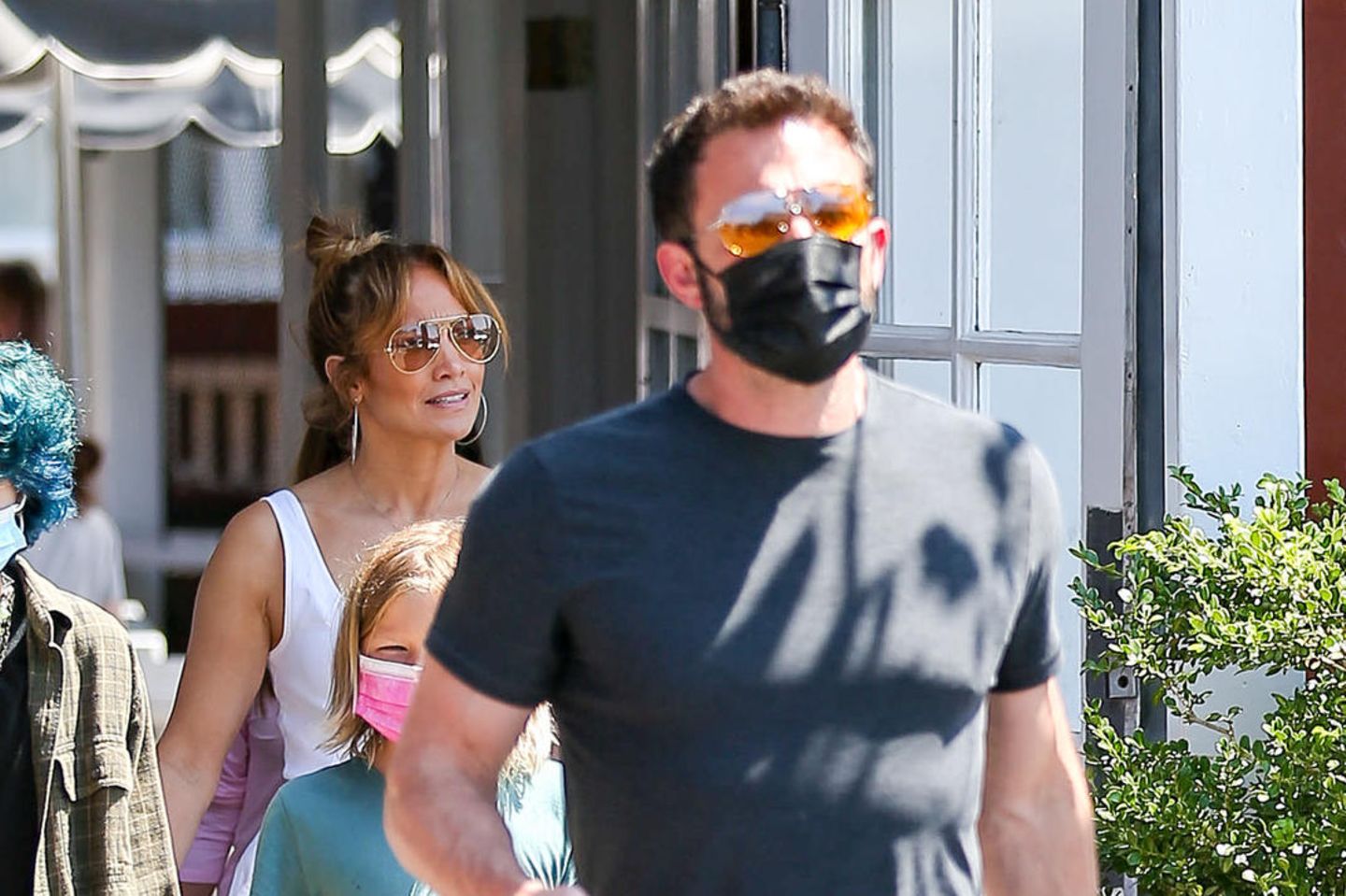 Jennifer Lopez und Ben Affleck im Juli 2021 beim Lunch in L.A.