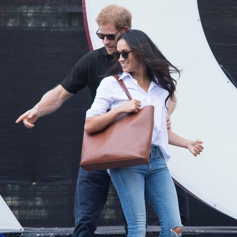 Meghan Markle und Prinz Harry bei den Invictus Games 2017.