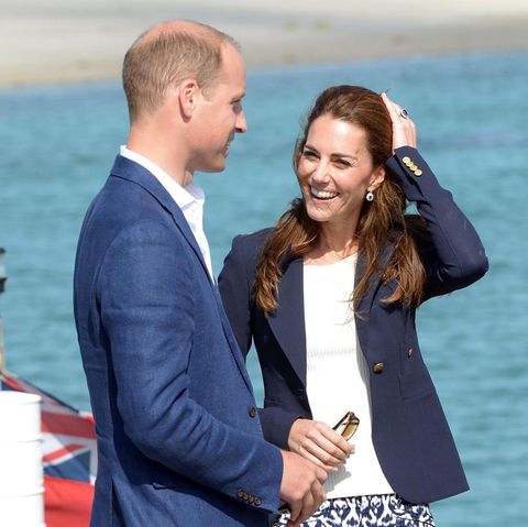 Prinz William und Herzogin Catherine im September 2016 bei einem offiziellen Besuch der Scilly-Inseln und Cornwalls