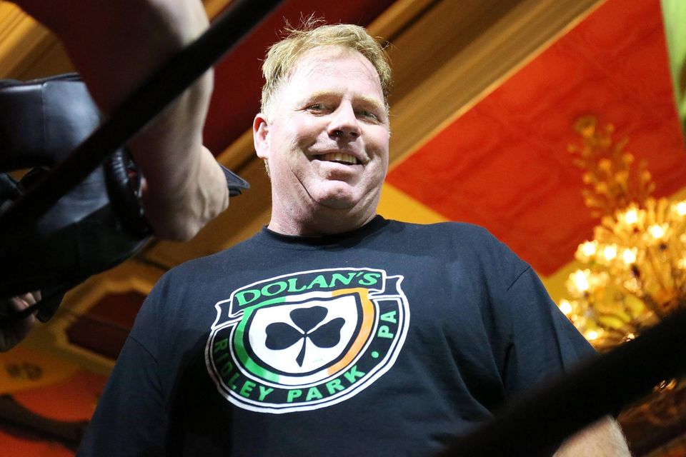 Herzogin Meghan: Thomas Markle Jr. trat unter dem Spitznamen "The Duke" im Juni 2019 bei einem Promi-Box-Match an. Thomas Markle Jr. trat unter dem Spitznamen "The Duke" im Juni 2019 bei einem Promi-Box-Match an.
