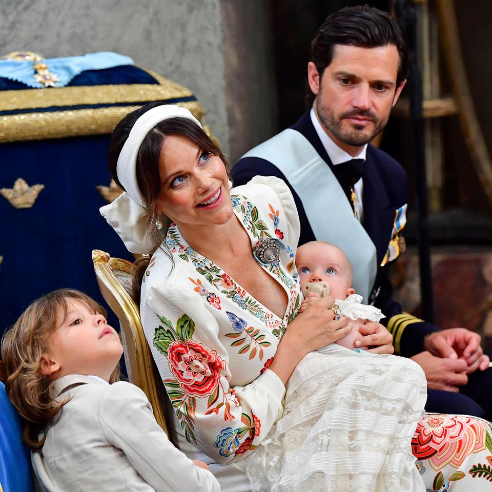 Prinz Gabriel, Prinzessin Sofia, Prinz Julian und Prinz Carl Philip