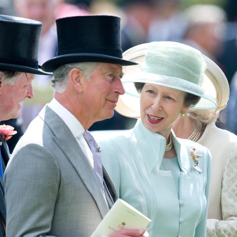 Prinz Charles und Prinzessin Anne