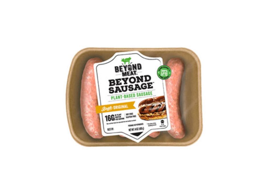 Food-Check: So cool können vegetarische Würstchen sein: Beyond Sausage besteht zu 100% aus pflanzlichen Zutaten wie Erbsen, Ackerbohnen, Reis und Ölen. So cool können vegetarische Würstchen sein: Beyond Sausage besteht zu 100% aus pflanzlichen Zutaten wie Erbsen, Ackerbohnen, Reis und Ölen.