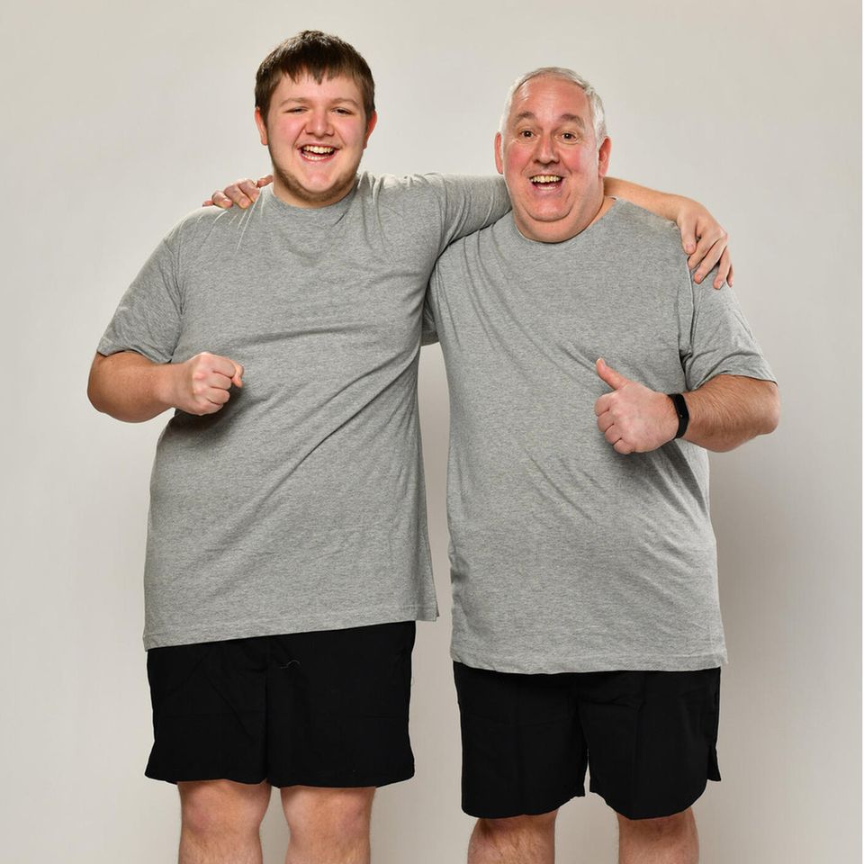"The Biggest Loser – Family Power Couples": Lucas und Manni