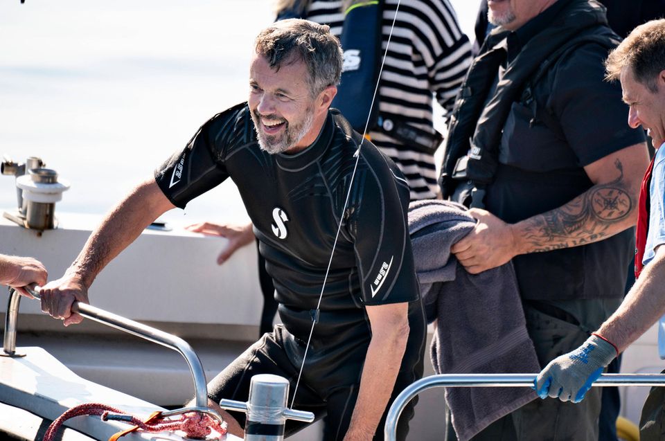RTK: Prinz Frederik an Board für Markierungsprojekt RTK: Prinz Frederik an Board für Markierungsprojekt