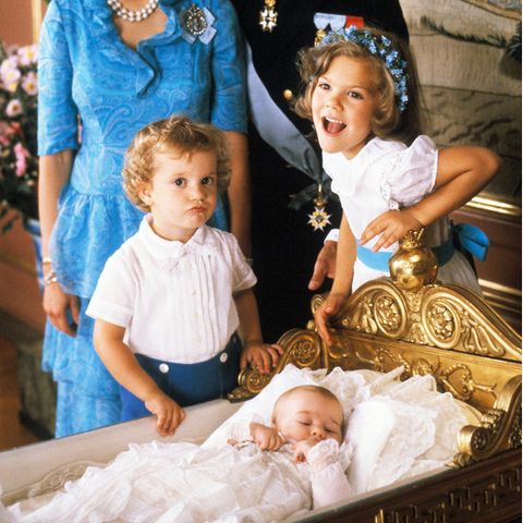 Taufen der Royals: Prinzessin Madeleine´s Taufe vor 40 Jahren