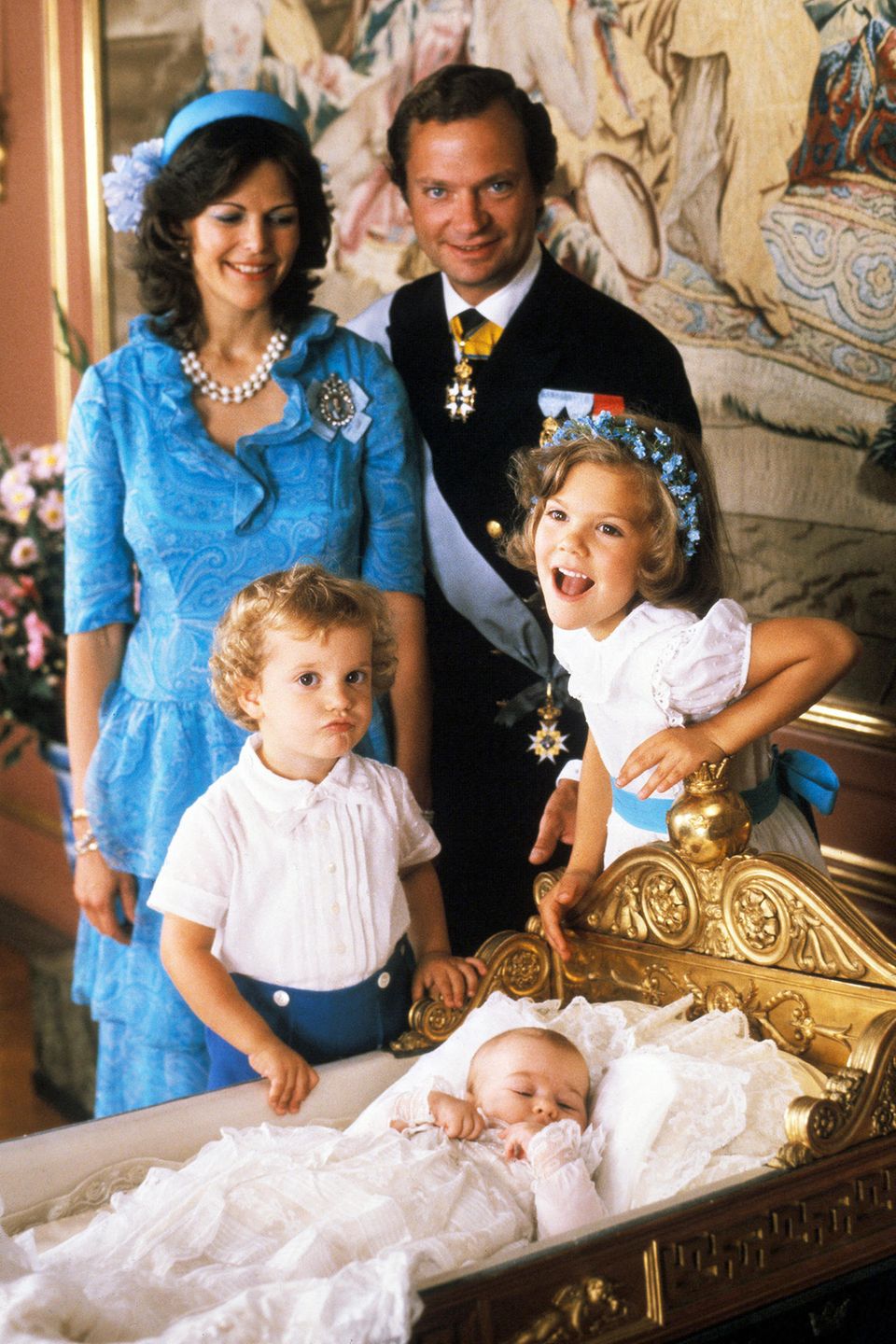 Taufen der Royals: Prinzessin Madeleine´s Taufe vor 40 Jahren Taufen der Royals: Prinzessin Madeleine´s Taufe vor 40 Jahren