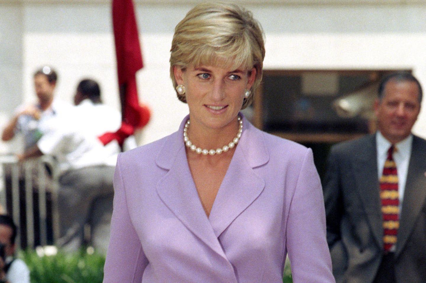 Prinzessin Diana am 17. Juni 1997 in Washington – anderthalb Monate vor ihrem tödlichen Unfall.
