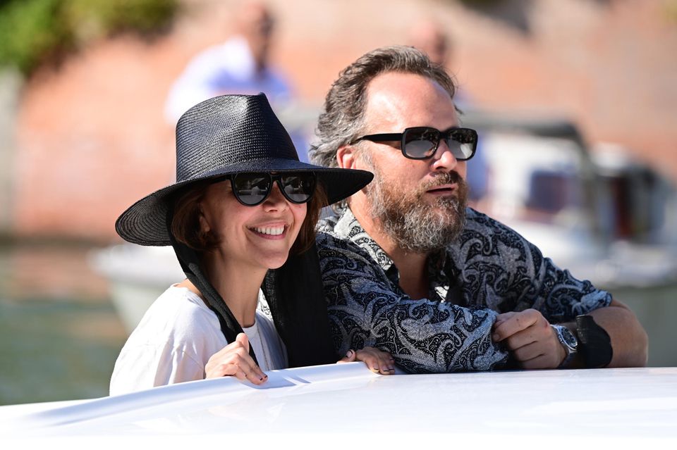 Gesichtet: Maggie Gyllenhaal + Peter Sarsgaard in Venedig Gesichtet: Maggie Gyllenhaal + Peter Sarsgaard in Venedig