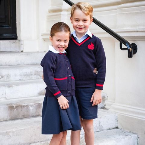 Prinzessin Charlotte und Prinz George