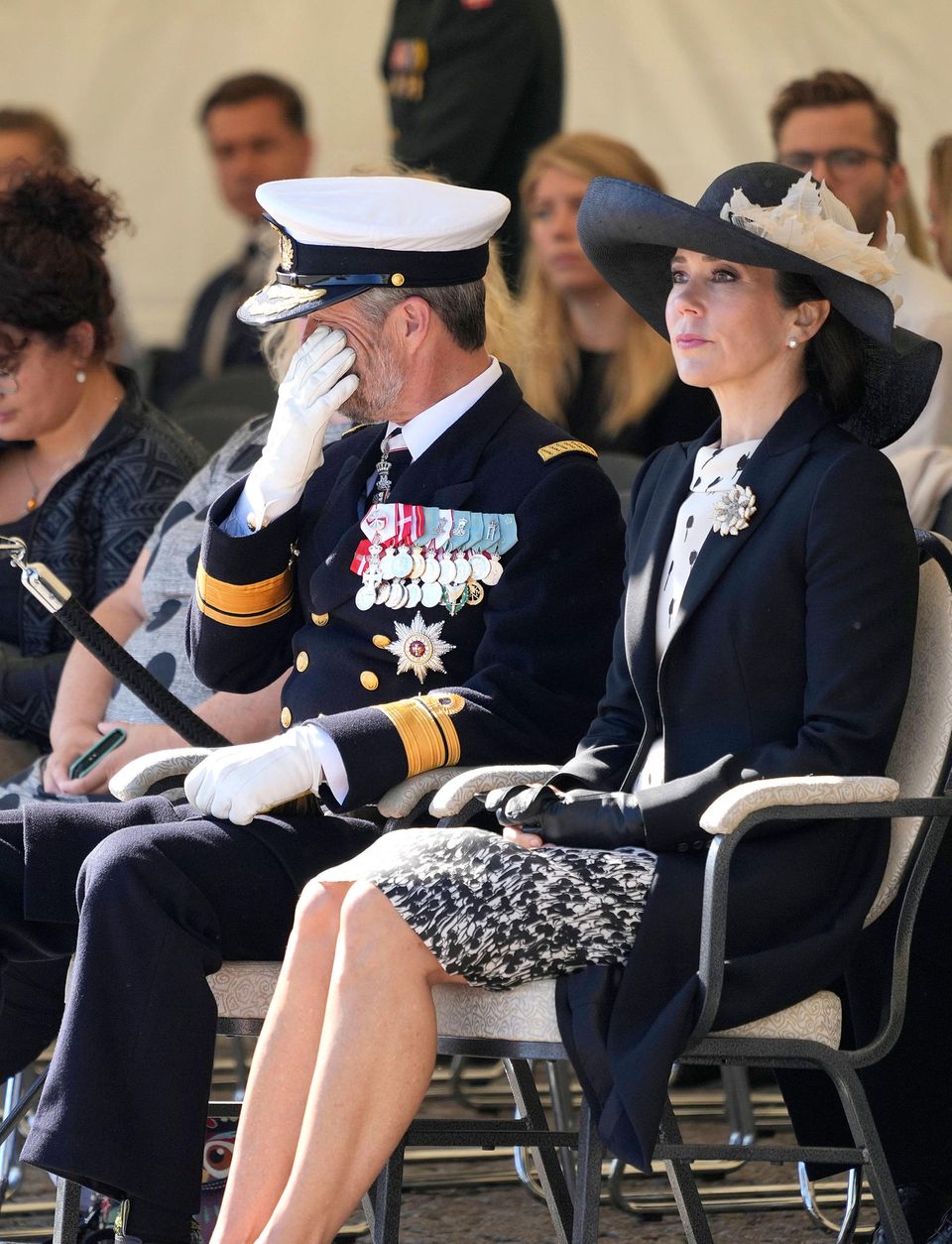 RTK: Prinz Frederik am Flaggentag in Kopenhagen den Tränen nah RTK: Prinz Frederik am Flaggentag in Kopenhagen den Tränen nah