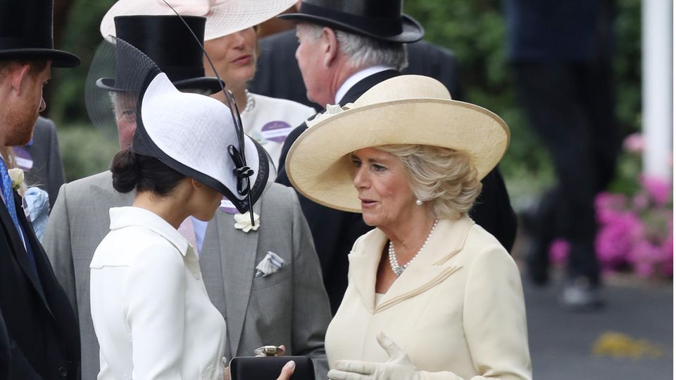 Herzogin Meghan + Prinz Harry: Herzogin Meghan und Herzogin Camilla Herzogin Meghan und Herzogin Camilla