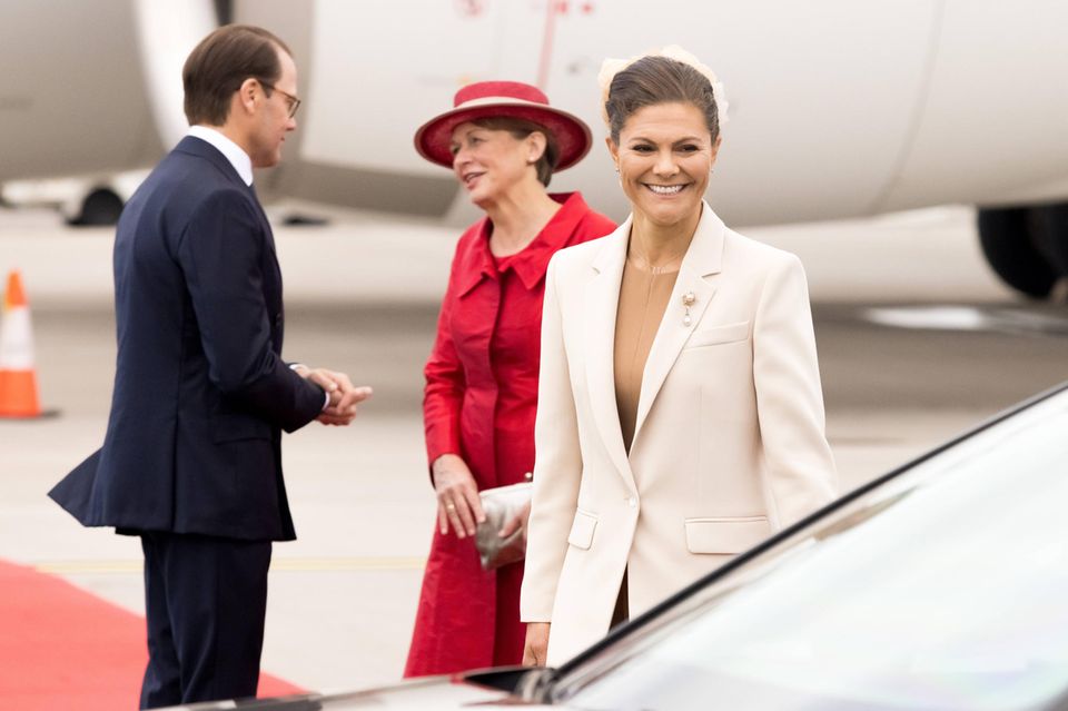 Besuch in Schweden: Kronprinzessin Victoria und Prinz Daniel empfangen ihren deutschen Besuch Besuch in Schweden: Kronprinzessin Victoria und Prinz Daniel empfangen ihren deutschen Besuch