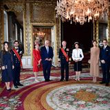 Schweden Royals: Bundespräsident Steinmeier mit der schwedischen Königsfamilie im Schloss