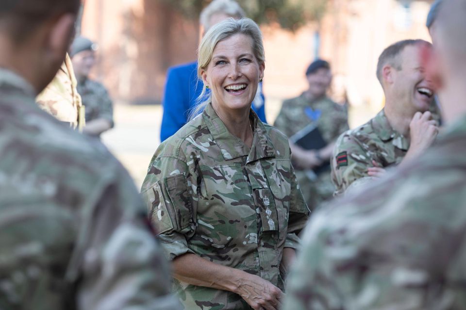 Royaler Terminkalender: Sophie von Wessex zu Besuch bei der Royal Air Force Royaler Terminkalender: Sophie von Wessex zu Besuch bei der Royal Air Force