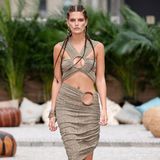 Vanessa Fuchs auf dem Laufsteg einer Show der New York Fashion Week.