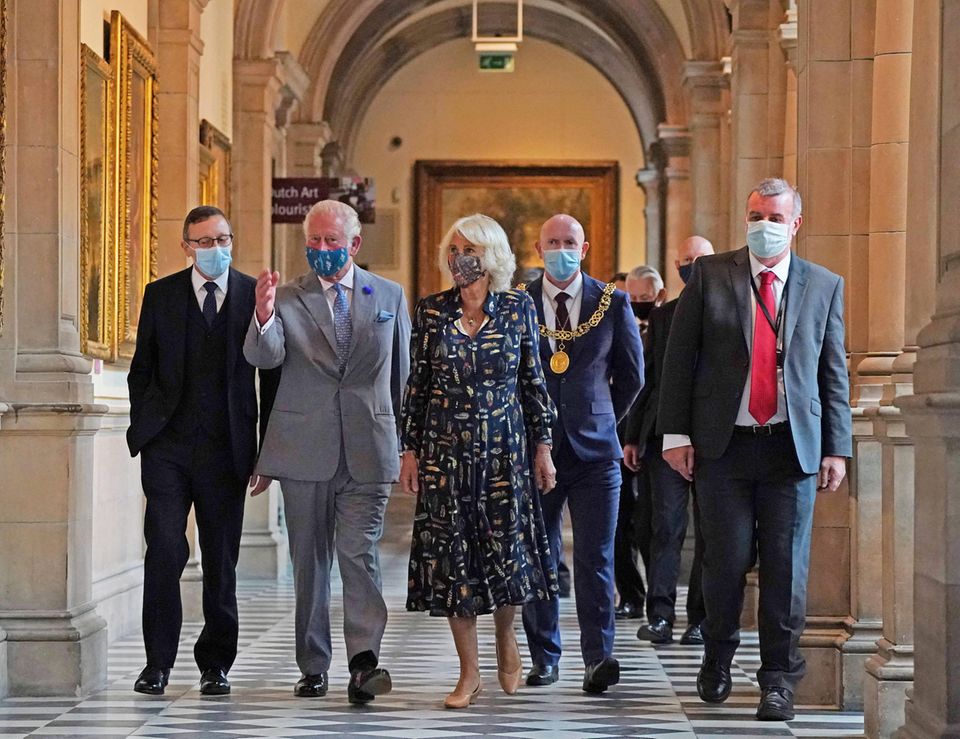 Windsor RTK: Prinz Charles und Herzogin Camilla im Museum Windsor RTK: Prinz Charles und Herzogin Camilla im Museum