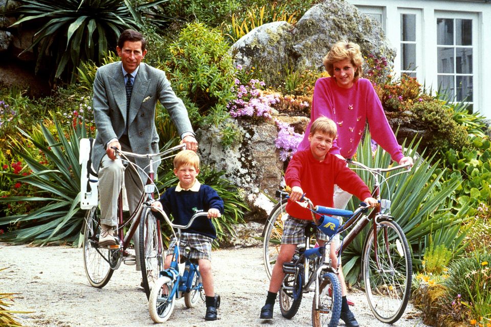 "The Crown": Hier die echten Royals: Prinz Charles, Prinz Harry, Prinz William und Prinzessin Diana (†) Hier die echten Royals: Prinz Charles, Prinz Harry, Prinz William und Prinzessin Diana (†)