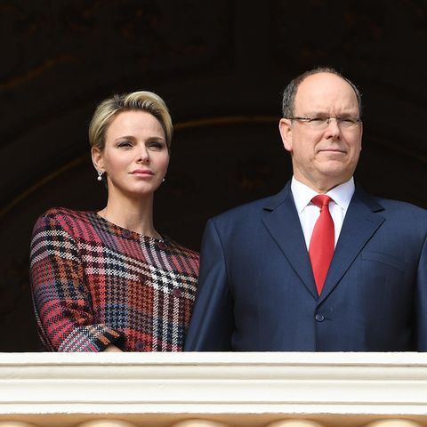 Fürstin Charlène und Fürst Albert