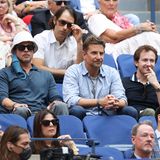 Gesichtet: Brad Pitt, Bradley Cooper, Joseph Mazzello und Rami Malek bei US Open