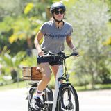 Fitness: Stars auf dem Fahrrad: Jennifer Garner