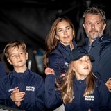 Royal Run 2021: Das dänische Kronprinzenpaar mit Kindern als Zuschauer
