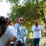 Königin Rania wandert entlang des Jordan Trail