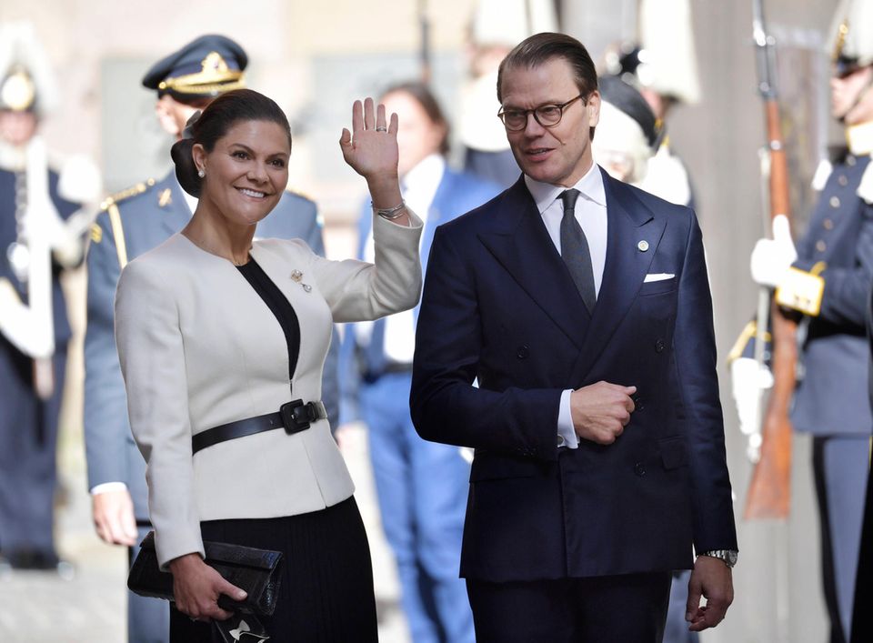 RTK: Prinzessin Victoria und Prinz Daniel bei der Parlamentseröffnung RTK: Prinzessin Victoria und Prinz Daniel bei der Parlamentseröffnung