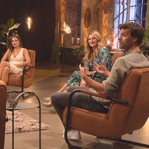 Beim großen Wiedersehen von "Die Bachelorette" krachte es zwischen Leon und Julian (auf RTL und TVNOW)