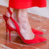 Königin Letizia trägt rote High Heels