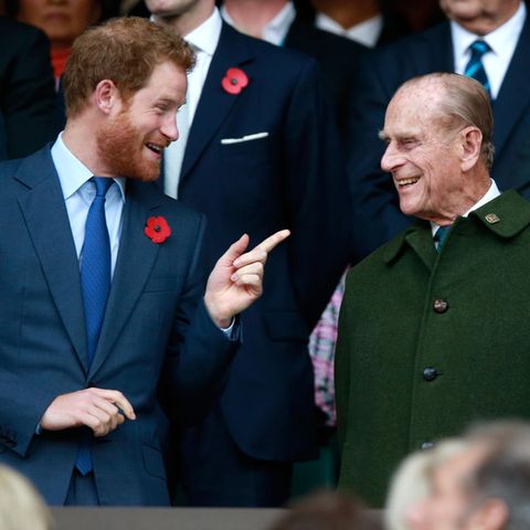 Prinz Harry und Prinz Philip