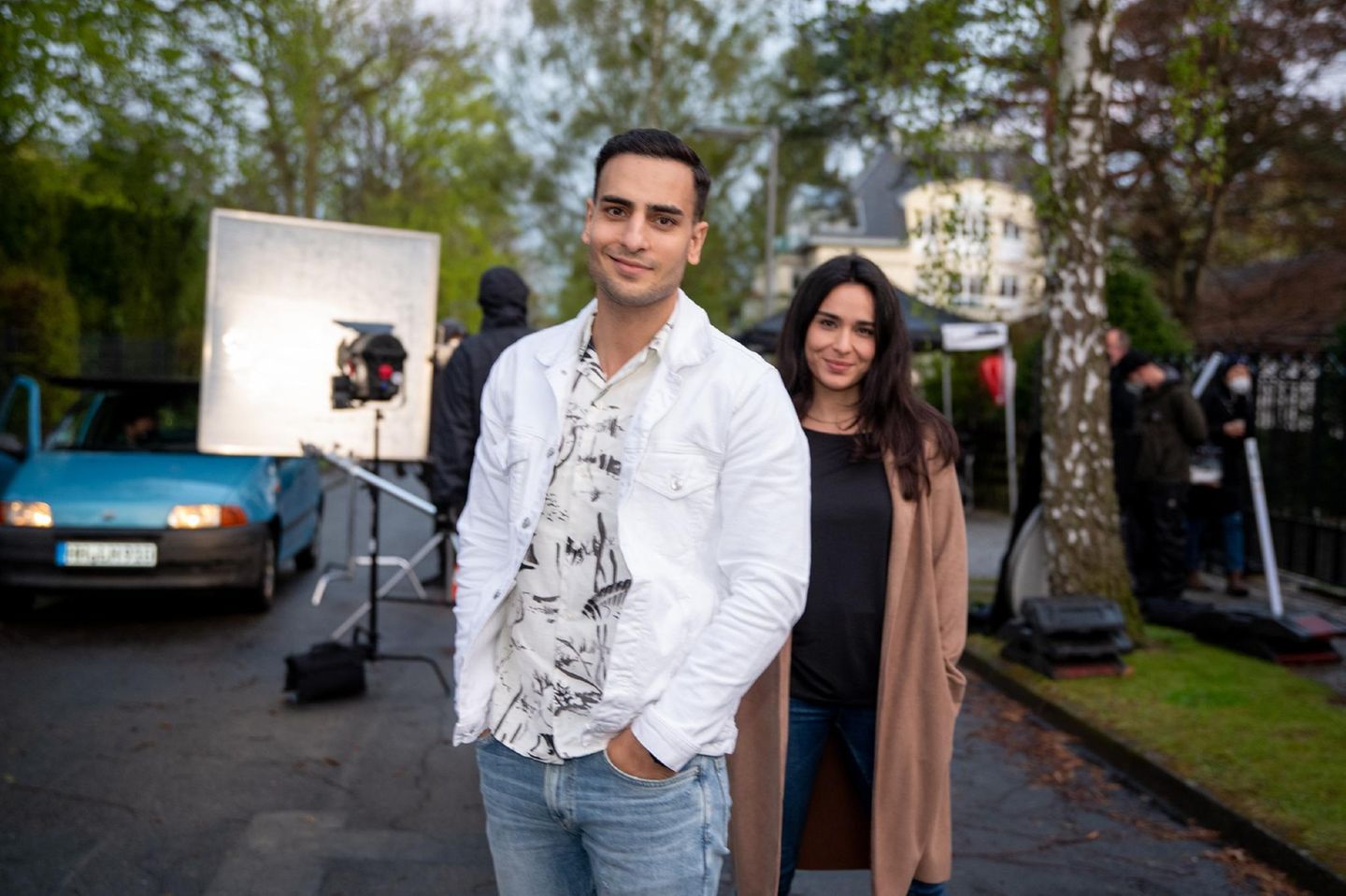 GZSZ-Stars Timur Ülker und Gamze Senol stehen für "Nihat – Alles auf Angang" wieder gemeinsam vor der Kamera
