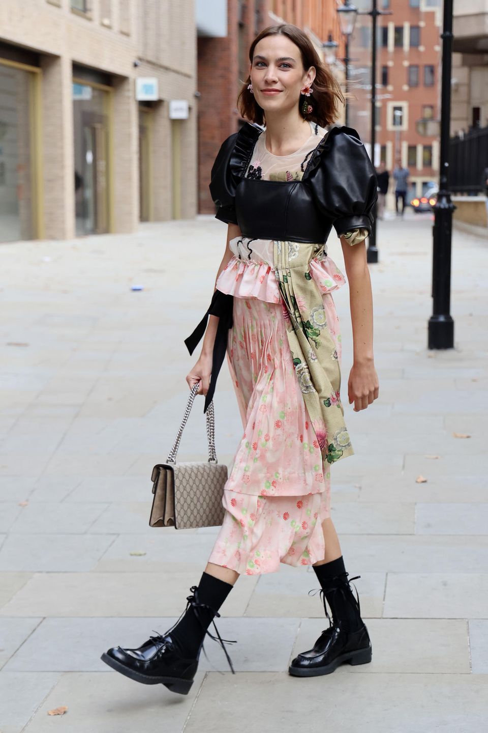 Alexa Chung au der London Fashion Week Alexa Chung au der London Fashion Week