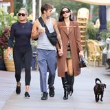 Gesichtet: Yolanda Hadid, Anwar Hadid und Dua Lipa in New York