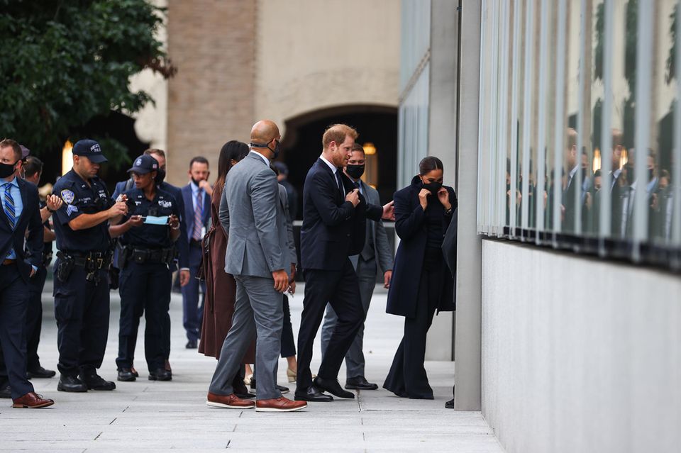 Prinz Harry + Herzogin Meghan in New York Prinz Harry + Herzogin Meghan in New York